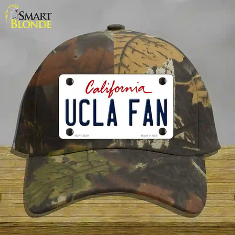 UCLA Fan Novelty License Plate Hat Cotton / Camoflauge