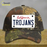 Trojans Novelty License Plate Hat Cotton / Camoflauge