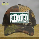 Go Air Force Novelty License Plate Hat Cotton / Camoflauge