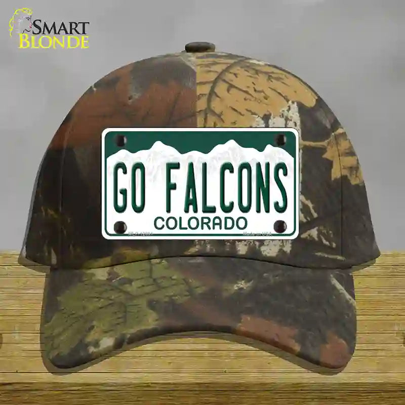 Go Falcons Novelty License Plate Hat Cotton / Camoflauge