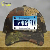 Huskies Fan Novelty License Plate Hat Cotton / Camoflauge