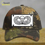 Parachute Badge Novelty License Plate Hat Cotton / Camoflauge