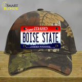 Boise State Novelty License Plate Hat Cotton / Camoflauge