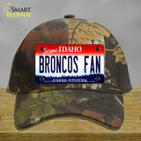 Broncos Fan Novelty License Plate Hat Cotton / Camoflauge