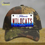 Wildcats Novelty License Plate Hat Cotton / Camoflauge