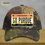 Go Purdue Novelty License Plate Hat Tag Cotton / Camoflauge