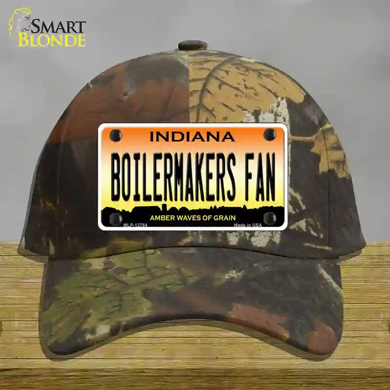 Boilermakers Fan Novelty License Plate Hat Tag Cotton / Camoflauge