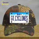 Go Cyclones Novelty License Plate Hat Tag Cotton / Camoflauge