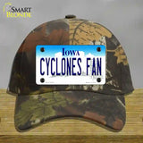 Cyclones Fan Novelty License Plate Hat Tag Cotton / Camoflauge