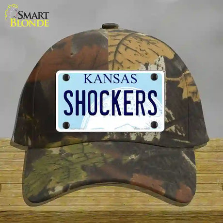 Shockers Novelty License Plate Hat Tag Cotton / Camoflauge