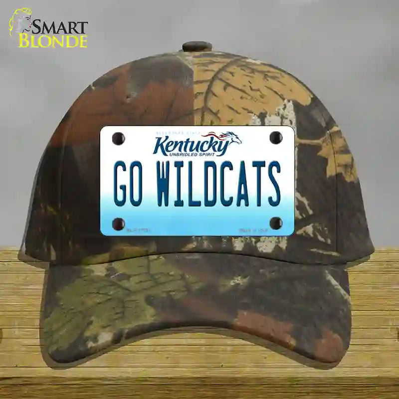 Kentucky Go Wildcats Novelty License Plate Hat Tag Cotton / Camoflauge