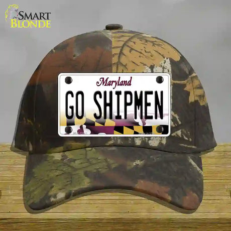 Go Shipmen Novelty License Plate Hat Tag Cotton / Camoflauge