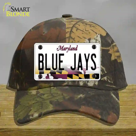 Blue Jays Novelty License Plate Hat Cotton / Camoflauge