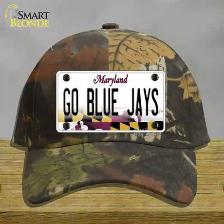 Go Blue Jays Novelty License Plate Hat Cotton / Camoflauge