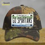 Go Spartans Novelty License Plate Hat Cotton / Camoflauge