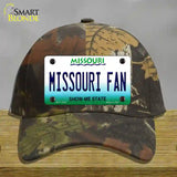 Missouri Fan Novelty License Plate Hat Cotton / Camoflauge