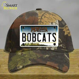 Bobcats Novelty License Plate Hat Cotton / Camoflauge