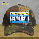 Nevada Fan Novelty License Plate Hat Cotton / Camoflauge