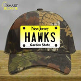 Hawks Novelty License Plate Hat Cotton / Camoflauge