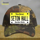 Seton Hall Novelty License Plate Hat Cotton / Camoflauge