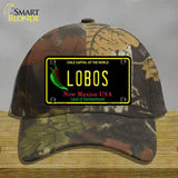 Lobos Novelty License Plate Hat Cotton / Camoflauge