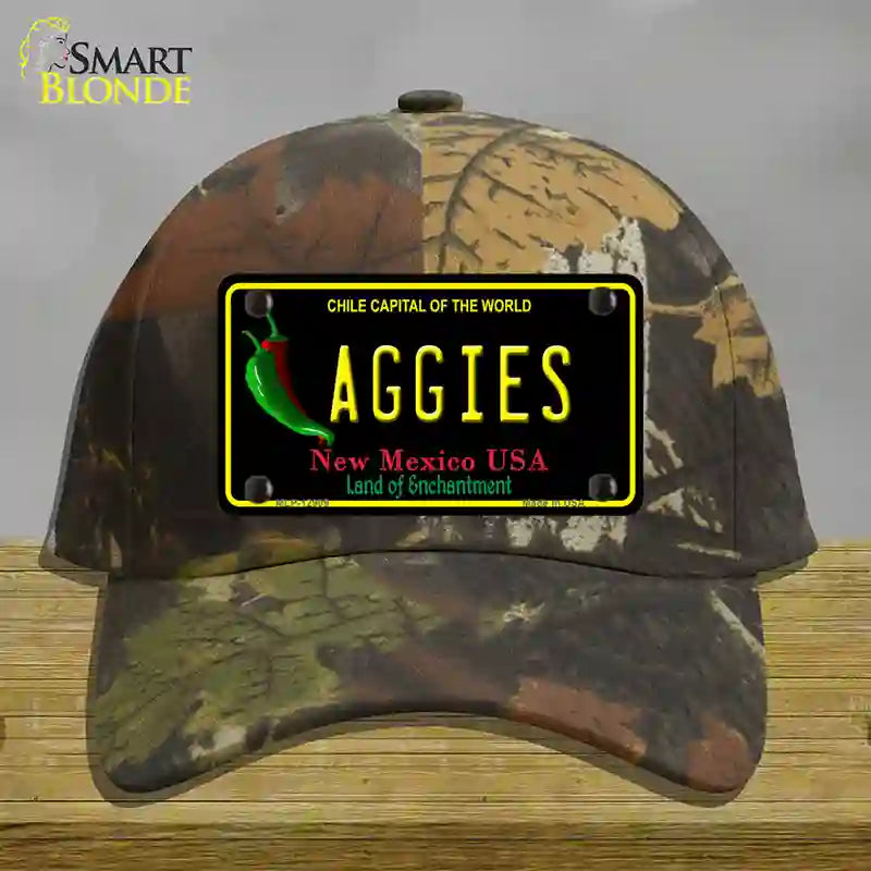 Aggies Novelty License Plate Hat Cotton / Camoflauge