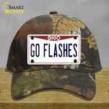 Go Flashes Novelty License Plate Hat Cotton / Camoflauge