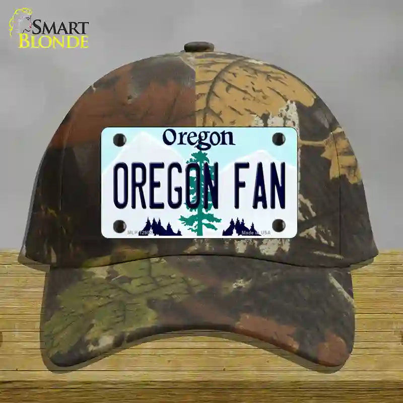 Oregon Fan Novelty License Plate Hat Cotton / Camoflauge