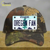 Oregon Fan Novelty License Plate Hat Cotton / Camoflauge