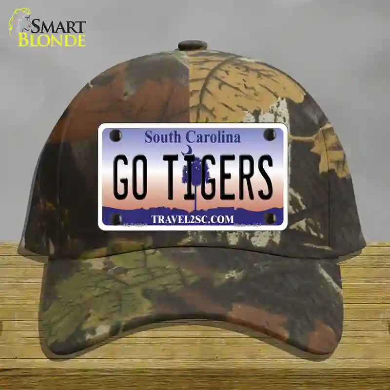 South Carolina Go Tigers Novelty License Plate Hat Cotton / Camoflauge