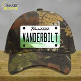 Vanderbilt Novelty License Plate Hat Cotton / Camoflauge