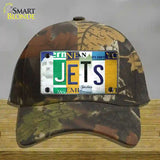 Jets Strip Art Novelty License Plate Hat Tag Cotton / Camoflauge