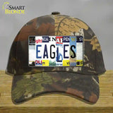 Eagles Strip Art Novelty License Plate Hat Tag Cotton / Camoflauge