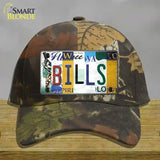 Bills Strip Art Novelty License Plate Hat Tag Cotton / Camoflauge