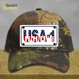 USA 1 Novelty License Plate Hat Cotton / Camoflauge