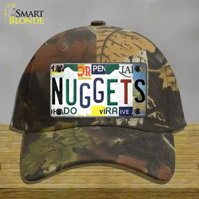 Nuggets Strip Art Novelty License Plate Hat Tag Cotton / Camoflauge