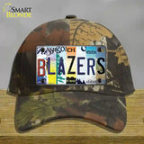 Blazers Strip Art Novelty License Plate Hat Tag Cotton / Camoflauge