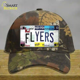 Flyers Strip Art Novelty License Plate Hat Tag Cotton / Camoflauge