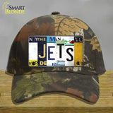 Jets Hockey Strip Art Novelty License Plate Hat Tag Cotton / Camoflauge