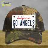 Go Angels Novelty License Plate Hat Tag Cotton / Camoflauge