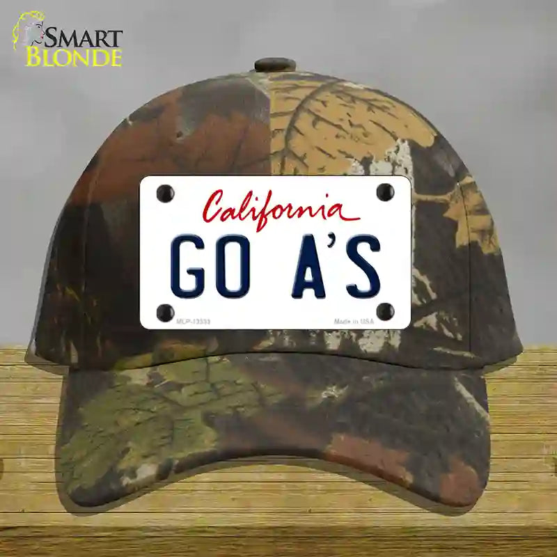 Go Athletics Novelty License Plate Hat Tag Cotton / Camoflauge