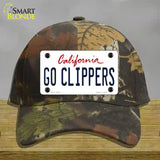 Go Clippers Novelty License Plate Hat Tag Cotton / Camoflauge