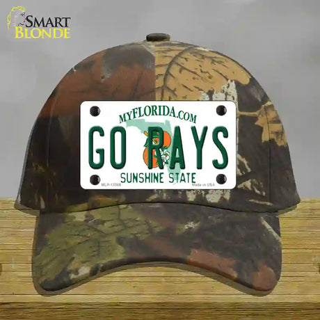 Go Rays Novelty License Plate Hat Tag Cotton / Camoflauge