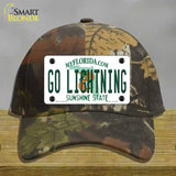 Go Lightning Novelty License Plate Hat Tag Cotton / Camoflauge