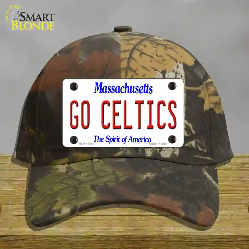 Go Celtics Novelty License Plate Hat Tag Cotton / Camoflauge