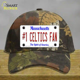 Number 1 Celtics Fan Novelty License Plate Hat Tag Cotton / Camoflauge