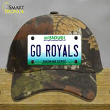 Go Royals Novelty License Plate Hat Tag Cotton / Camoflauge