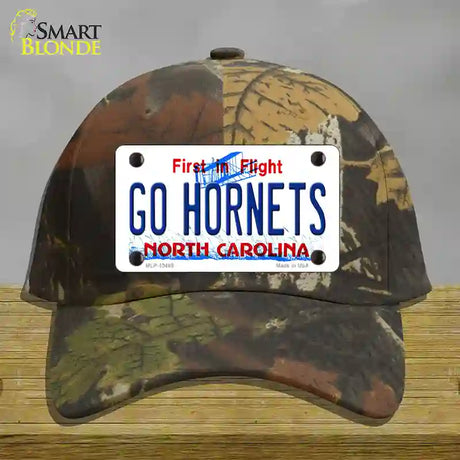 Hornets Fan Novelty License Plate Hat Tag Cotton / Camoflauge