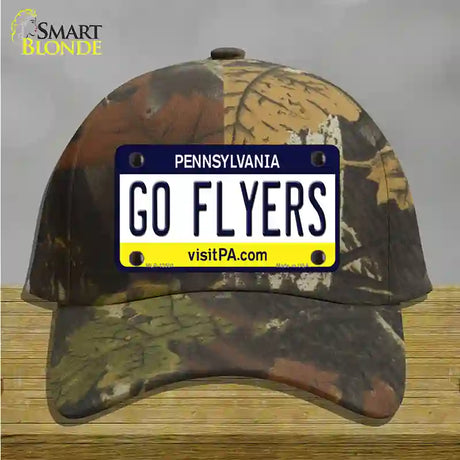 Go Flyers Novelty License Plate Hat Tag Cotton / Camoflauge