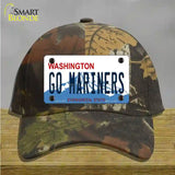 Go Mariners Novelty License Plate Hat Tag Cotton / Camoflauge